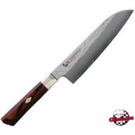 MCUSTA - Zanmai Supreme Hammared Santoku knife - 180 mm