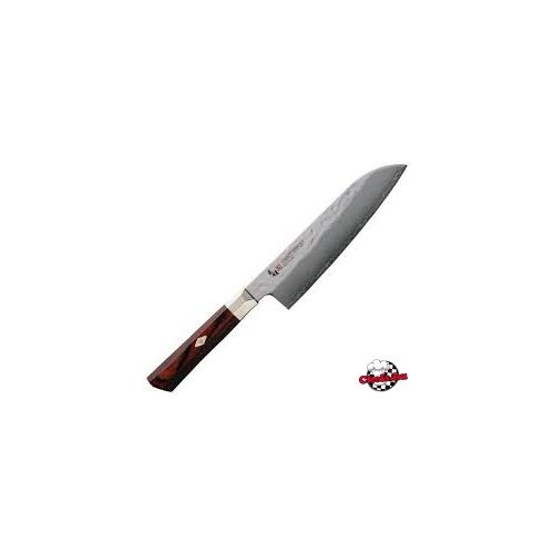 MCUSTA - Zanmai Supreme Hammared Santoku knife - 180 mm