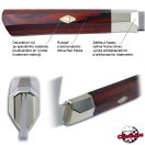 MCUSTA - Zanmai Supreme Hammared Santoku knife - 180 mm