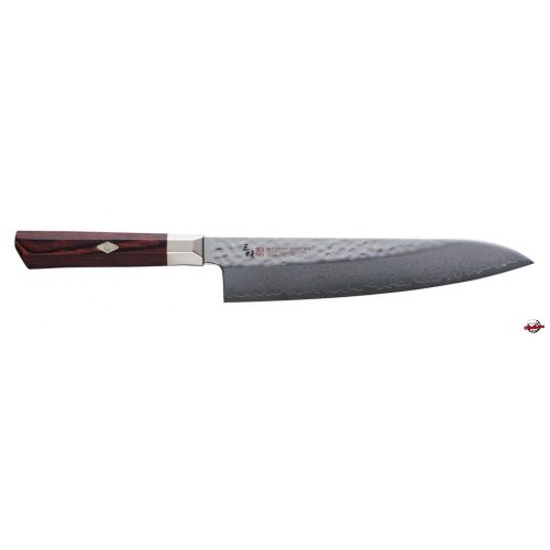 MCUSTA - Zanmai Suprem Hammered Gyuto knife - 210 mm
