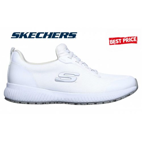 Skechers - SQUAD SR - FEHÉR SZÍNŰ, női felszolgáló cipő