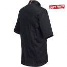 MeshAir Pro rövidujjú patentos szakácskabát - FEKETE