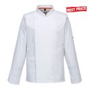 MeshAir Pro, fehér, hosszú ujjú szakács kabát