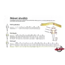 Szakácsnadrág, cukrásznadrág - fehér, gumis derekú