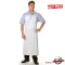 Acid-resistant PVC apron - white