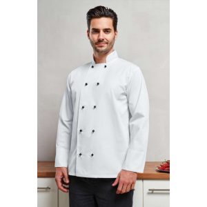 Akciós szakácskabát – PREMIER PR661 „Cuisine”, hosszú ujjú