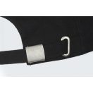 Fekete baseball sapka - fémcsattal állítható!