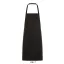 SOL'S GRAMERCY - LONG APRON WITH POCKET - fekete