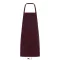 SOL'S GRAMERCY - LONG APRON WITH POCKET - bordó