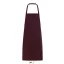 SOL'S GRAMERCY - LONG APRON WITH POCKET - bordó