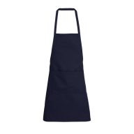 SOL'S GRAMERCY - LONG APRON WITH POCKET - navy