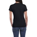 GILDAN női póló, fekete