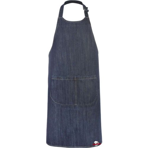 Denim apron - with pocket