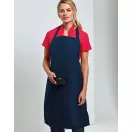 Melles kötény - orkán anyagból - több színben, Fekete