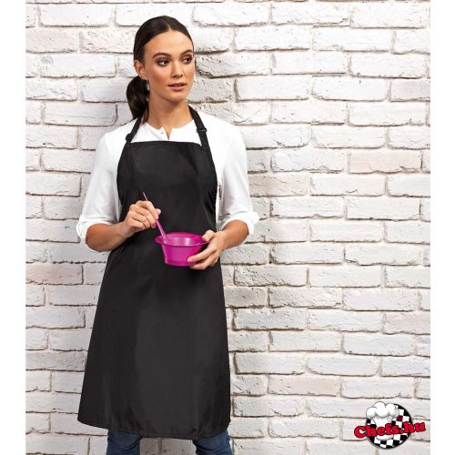 Bib apron - made of hurricane raincoat fabric