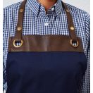 ESPRESSO - bib apron - khaki/brown