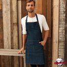 Denim apron - with 4 pockets