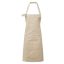  'CALIBRE' HEAVY COTTON CANVAS POCKET APRON - natural