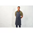 Műbőr kötény  4 féle színben, Fekete