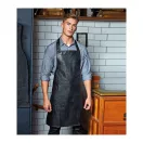 Műbőr kötény  4 féle színben, Fekete