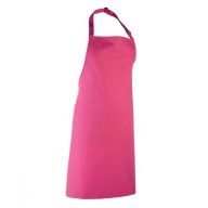 Hot Pink adjustable apron WITHOUT POCKET