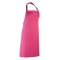 Hot Pink adjustable apron WITHOUT POCKET