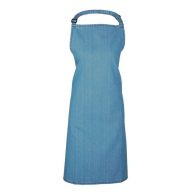 Világoskék farmerkötény - zseb nélkül