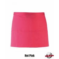 Bar apron - hot pink