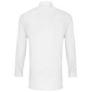 Vasaláskönnyített hosszú ujjú férfi ing - Fehér