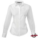 Fehér, hosszú ujjú női blúz