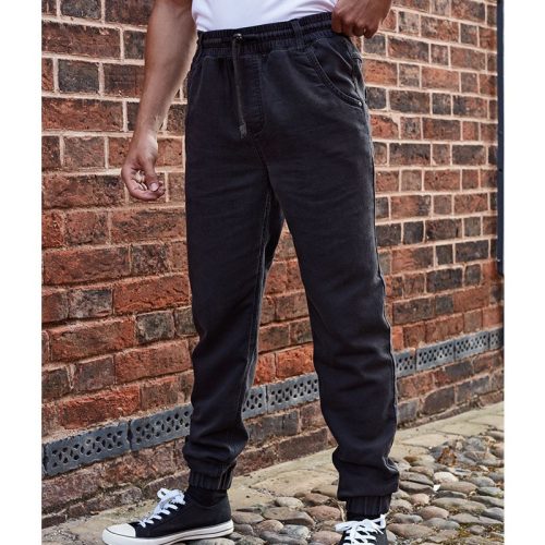 CHEF'S JOGGING TROUSERS - BLACK JEANS