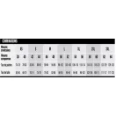 Kétsorpatentos farmer szakácskabát