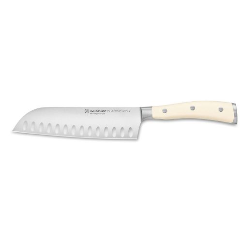 Classik IKON CREME santoku chef's knife - 17 cm