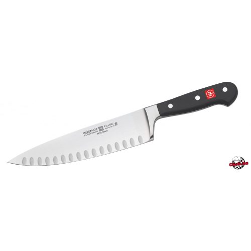 Classic chef's knife, ribbed blade - 20 cm