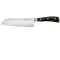 IKON Santoku knife - serrated edge 17 cm