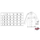 Szakácskabát - rövid ujjú, patentos, 100% pamut