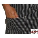 Apron - chest, striped