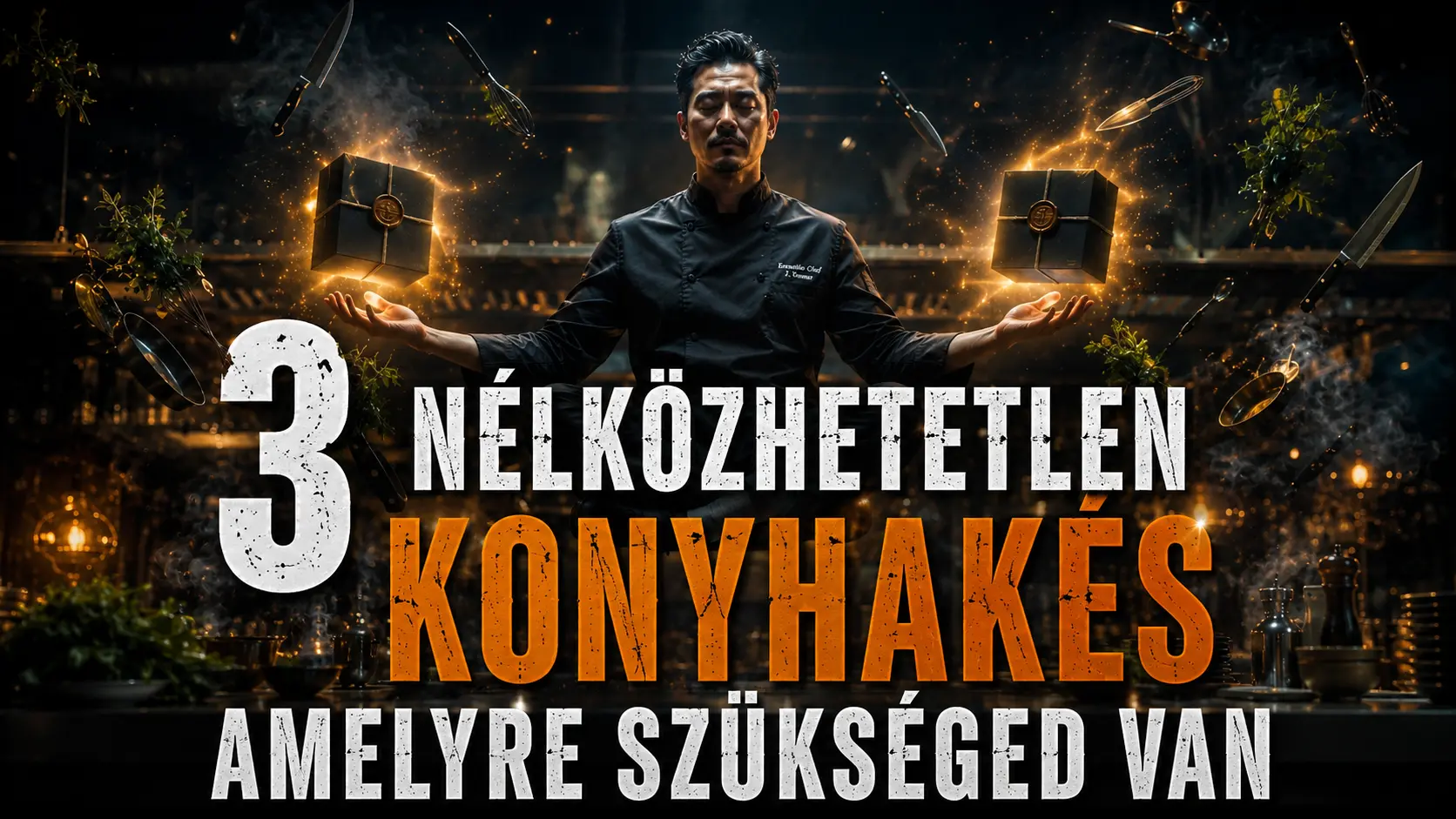 A 3 nélkülözhetetlen konyhakés, amely minden konyhában megkönnyíti a munkát