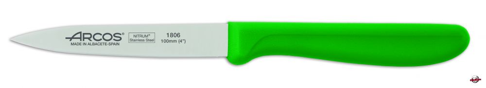 Hámozókés, zöld - 10 cm